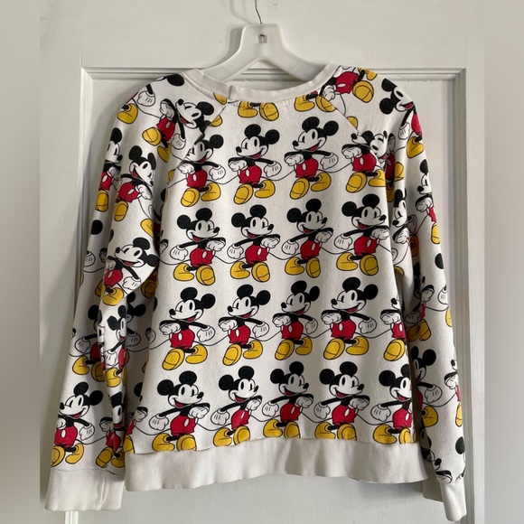 Mickey Mouse Disney Sweatshirt Med Forever 21 Old Time Mickey Mouse - Picture 5 of 16